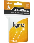 Koszulki na karty Rebel (41x63 mm) Mini American Medium Lyra